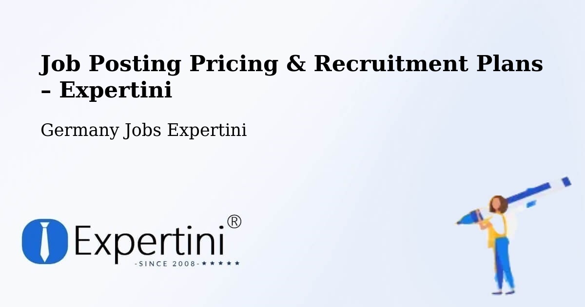 Job Posting Pricing & Recruitment Plans – Bremervörde - Bremervörde, Germany Jobs Expertini